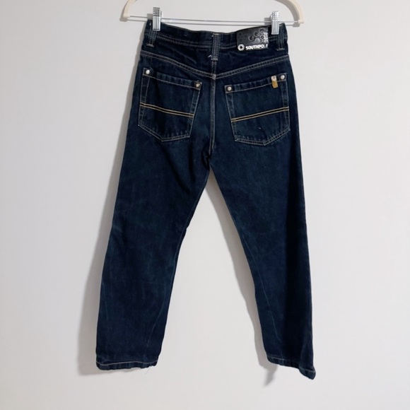 South Pole - Dark Blue Straight Leg Jeans - Picture 4 of 6